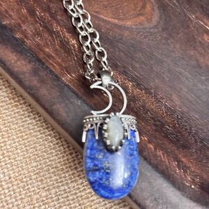 Lápiz lazuli Pendant Necklace